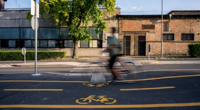 Kerékpárúttal kötötték össze Pécsen a belvárost a keleti résszel