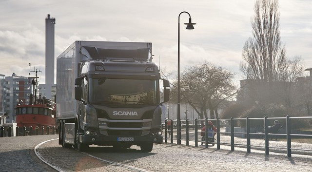 Elektromos Scania tehergépkocsit üzemeltet Dániában a Coop