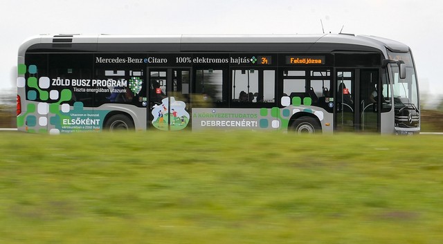Elektromos autóbuszok beszerzésére pályázik a Volánbusz