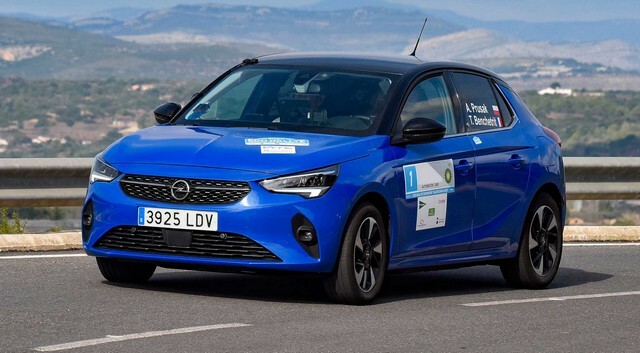 Az Opel Corsa-e az „FIA E-Rally Regularity Cup 2020“ győztese