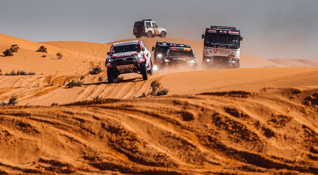 Toyota szakaszgyőzelemmel folytatódott a Dakar hetedik napja
