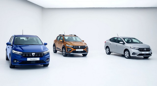 Új Dacia Sandero, Sandero Stepway és Logan motorok