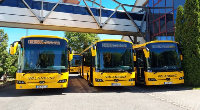 Zalában 32 új autóbuszt állít forgalomba a Volánbusz