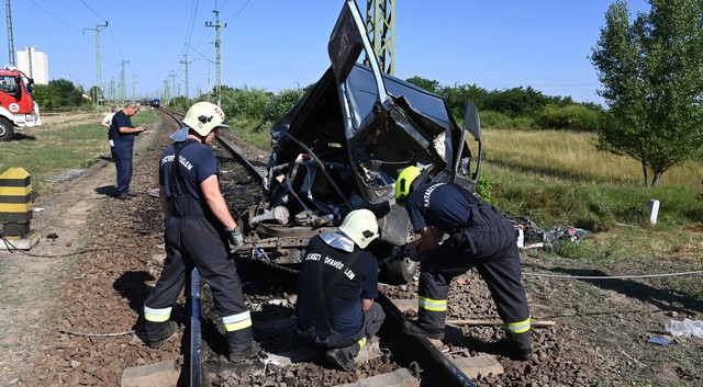Balatonfenyvesen folytatódik a MÁV kampánya a balesetek megelőzése érdekében