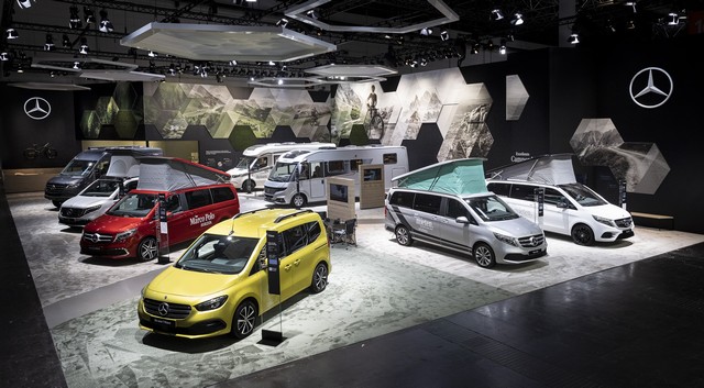 Premier a Caravan Salon Düsseldorf rendezvényen  –  Érkezik az új Mercedes-Benz T-osztály Marco Polo modullal