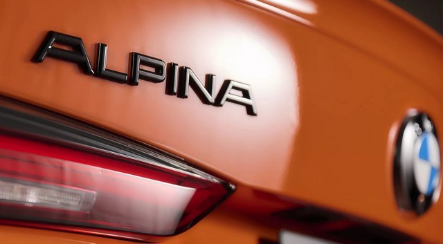 Csak egy narancssárga Alpina B4 Gran Coupe?
