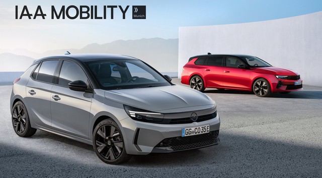 Az Opel három világpremierrel képviselteti magát az IAA Mobility 2023 kiállításon Münchenben