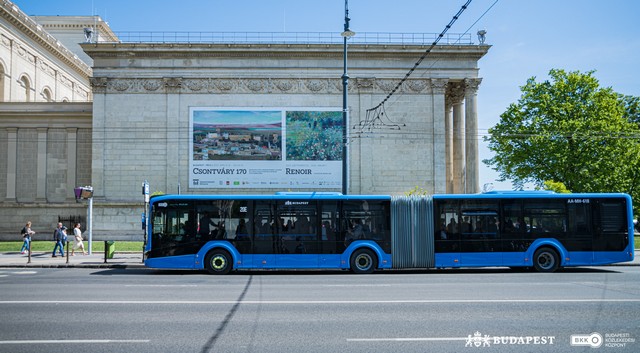 50 új autóbusz áll forgalomba a fővárosban júniustól