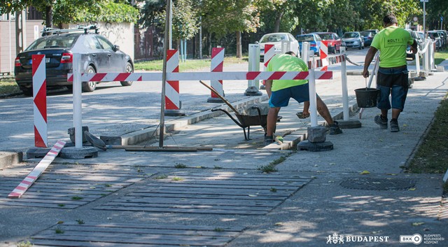 Elkezdődött a munka – Újbudán is #karigerikerékpársugarasítanak