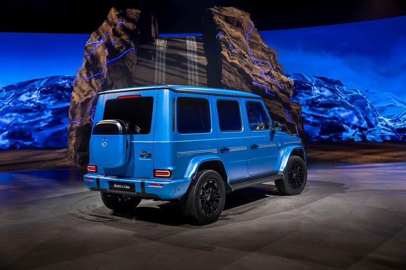 Mercedes-Benz Weltpremiere der neuen elektrischen G-Klasse, Peking 2024

Mercedes-Benz world premiere of the all-new electric G-Class, Beijing 2024