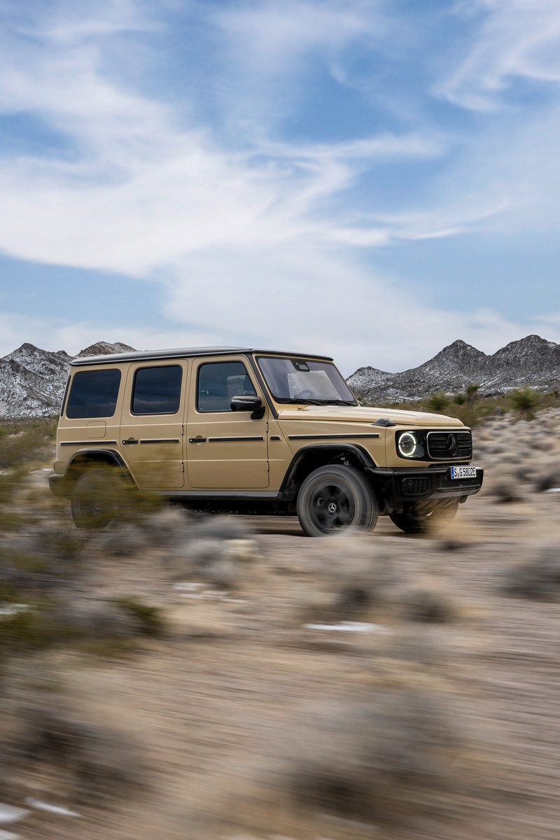 Der GELÄNDEWAGEN. Elektrifiziert.

The GELÄNDEWAGEN. Electrified.