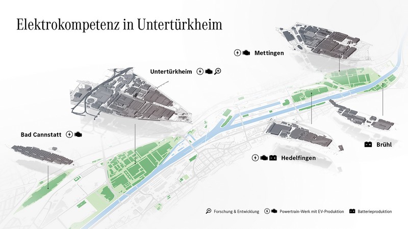 Batterietechnologien der Zukunft: Mercedes-Benz eCampus am Stammsitz Stuttgart-Untertürkheim eröffnet

Battery technologies of the future: Mercedes-Benz eCampus opens at Stuttgart-Untertürkheim headquarters