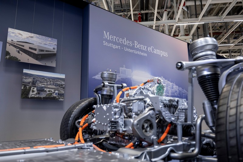 Batterietechnologien der Zukunft: Mercedes-Benz eCampus am Stammsitz Stuttgart-Untertürkheim eröffnet

Battery technologies of the future: Mercedes-Benz eCampus opens at Stuttgart-Untertürkheim headquarters