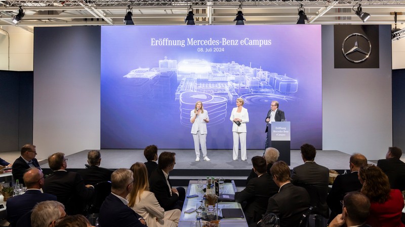 Batterietechnologien der Zukunft: Mercedes-Benz eCampus am Stammsitz Stuttgart-Untertürkheim eröffnet

Battery technologies of the future: Mercedes-Benz eCampus opens at Stuttgart-Untertürkheim headquarters