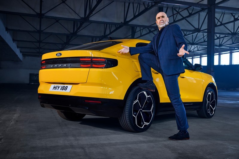 Two iconic and unmistakeable legends; Eric Cantona & Ford reveal