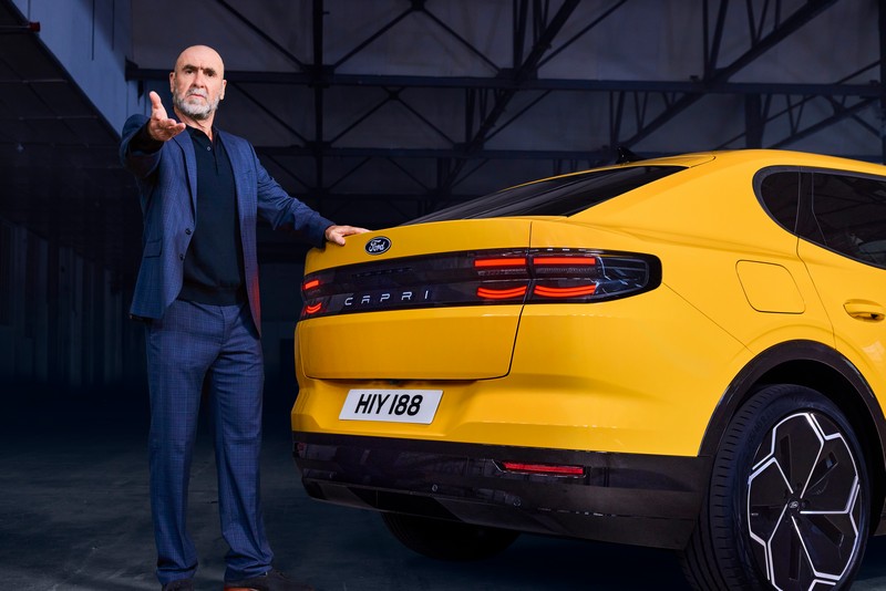 Two iconic and unmistakeable legends; Eric Cantona & Ford reveal