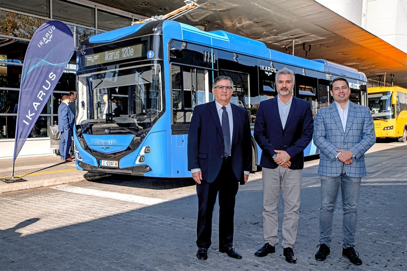 Hat településen összesen 20 darab elektromos meghajtású Ikarus 120e autóbuszt állít forgalomba a Volánbusz (19)