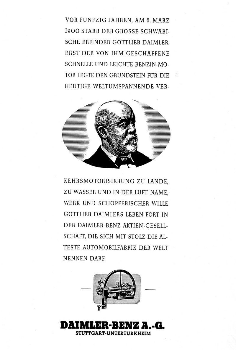 Erinnerung an Gottlieb Daimler: Visionär eines neuen Mobilitätszeitalters

In memory of Gottlieb Daimler: Visionary of the new age of mobility